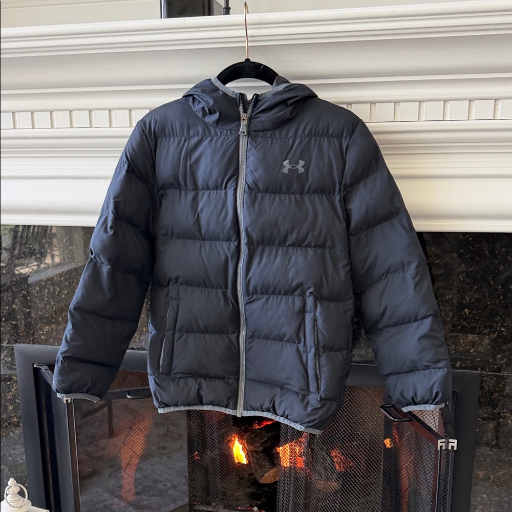 Under Armour Kids Puffer Jacket - Charcoal